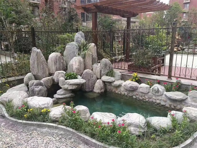 黑龙江家庭庭院水景设计
